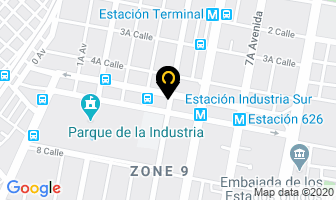 Mapa de Cabash S.a. en Ciudad de Guatemala