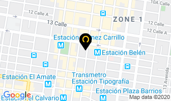 Mapa de Cadena Radial S.a. en Ciudad de Guatemala