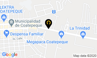 Mapa de Cafe Andalucia en Coatepeque