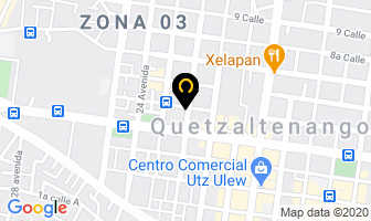 Mapa de Cafe Baviera en Quezaltenango