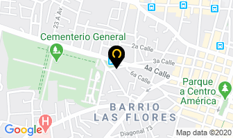 Mapa de CafÉ Digital en Quezaltenango
