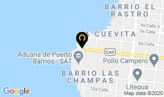 Mapa de Café - Disco Le´point en Puerto Barrios