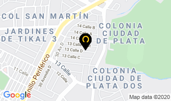 Mapa de Cafe San Jeronimo en Ciudad de Guatemala