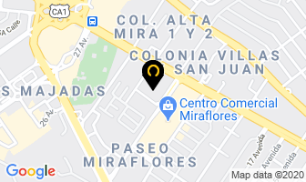 Mapa de Cafe Y Restaurante El Buffet en Ciudad de Guatemala