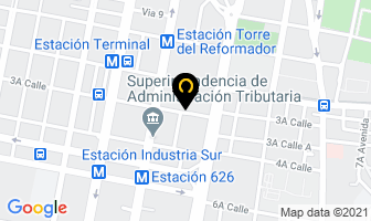 Mapa de Cafeteria Panos en Ciudad de Guatemala