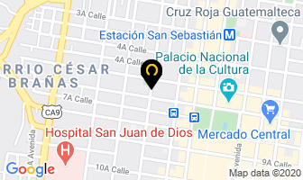 Mapa de Cajas Troqueladas S.a. en Ciudad de Guatemala