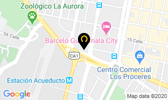Mapa de Capillas SeÑoriales en Ciudad de Guatemala