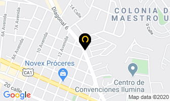Mapa de Cargil Internacional en Ciudad de Guatemala