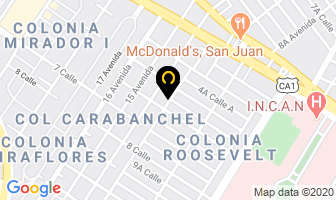 Mapa de CarpinterÍa Galicia en Ciudad de Guatemala