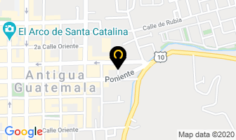 Mapa de Carpinteria Guatemalteca en Antigua Guatemala