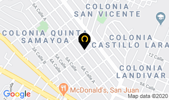 Mapa de Carpinteria Miranda en Ciudad de Guatemala
