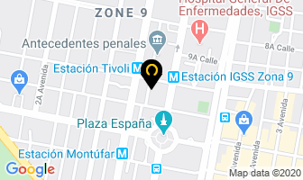 Mapa de Carrier - Caelsa en Ciudad de Guatemala