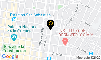 Mapa de Casa Del Hielo en Ciudad de Guatemala