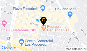 Mapa de Casa Serena en Ciudad de Guatemala