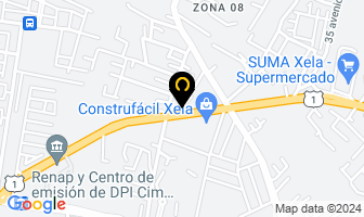 Mapa de Casa Solar en Quezaltenango