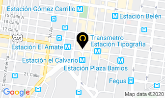 Mapa de Casa VÍctor en Ciudad de Guatemala