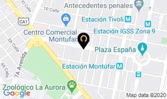 Mapa de Cd Latin en Ciudad de Guatemala