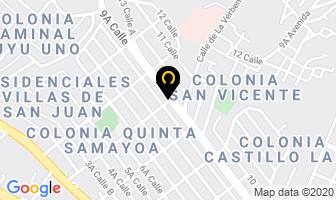 Mapa de Ceis en Ciudad de Guatemala