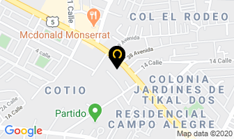 Mapa de Celasa en Ciudad de Guatemala
