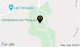 Mapa de Cementerio Los Parques en Villa Nueva