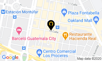 Mapa de Cemex en Ciudad de Guatemala