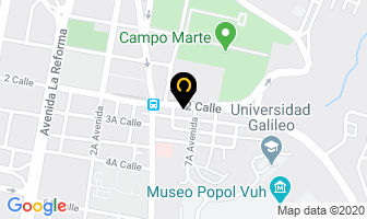 Mapa de Central Alineadora en Antigua Guatemala