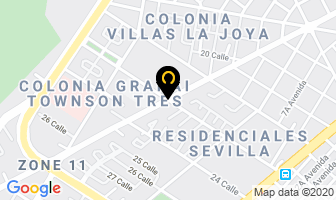 Mapa de Centrica en Ciudad de Guatemala