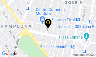 Mapa de Centro Alarmas en Ciudad de Guatemala