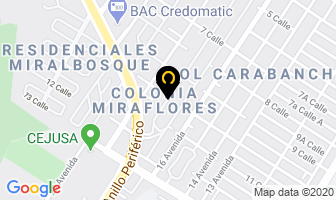 Mapa de Centro C - Cadi en Guatemala