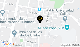 Mapa de Centro Clinico Gestar en Ciudad de Guatemala
