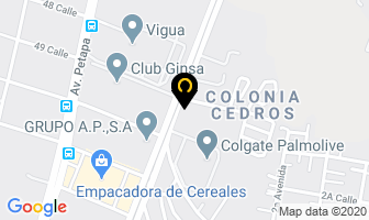 Mapa de Centro Comercial Plaza TecÚn en Ciudad de Guatemala