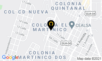 Mapa de Centro De Apoyo Escolar Cae en Ciudad de Guatemala