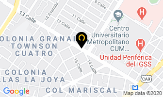 Mapa de Centro De Idiomas Berlitz en Ciudad de Guatemala