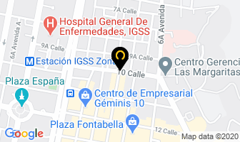 Mapa de Centro De Investigaciones Economicas Nacionales en Ciudad de Guatemala
