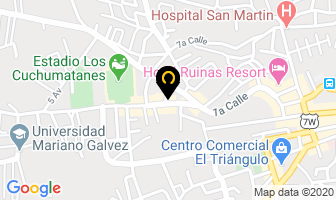 Mapa de Centro De Reproduccion Total en Huehuetenango