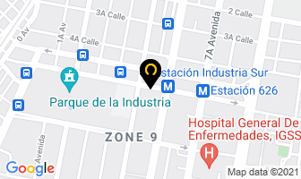 Mapa de Centro Dental Sin Dolor en Guatemala