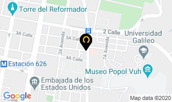 Mapa de Centro Gastrointestinal S.a. en Ciudad de Guatemala