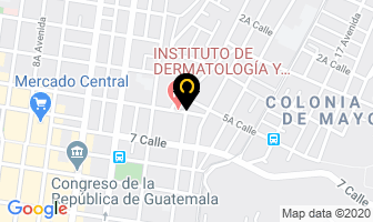 Mapa de Centro Naturista El EdÉn en Ciudad de Guatemala