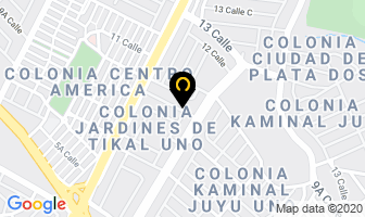 Mapa de Centro Pedadogico Irogama en Ciudad de Guatemala