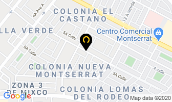 Mapa de Chapinsoft en Antigua Guatemala