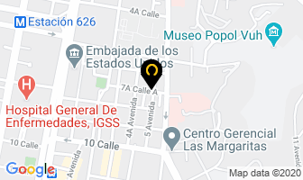 Mapa de Charlie's Billards en Ciudad de Guatemala