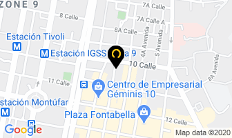 Mapa de Chenice De Guatemala en Ciudad de Guatemala