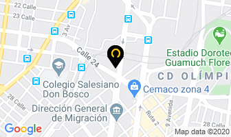Mapa de Chiva De Guatemala en Ciudad de Guatemala