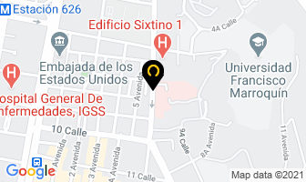 Mapa de Ciclidi en Ciudad de Guatemala