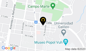 Mapa de Ciencia Divertida en Ciudad de Guatemala