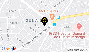 Mapa de Cifa en Quetzaltenango