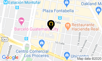 Mapa de Circus Bar S.a. en Ciudad de Guatemala