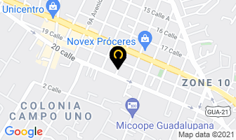 Mapa de Clase, S.a. en Ciudad de Guatemala
