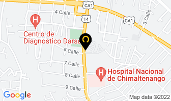 Mapa de Clinica A&M Dental en Chimaltenango