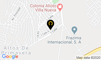 Mapa de Clinica Pediatrica en Villa Nueva